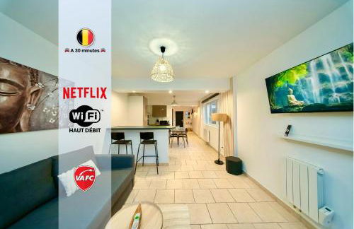 ValenStay - Logement Stade du Hainaut avec jardin - Foto 1