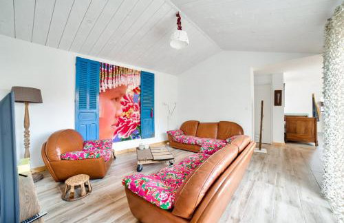 Accès privée à la plage à Barbâtre - Maison pour 6 - Foto 2