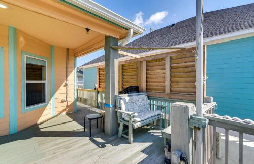 Ocean-View Balcony! Coastal Haven in Crystal Beach - Foto 23