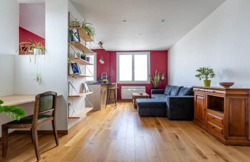 Le St Jacques 360 - CALME - WIFI Fibre Très Haut Débit - Lumineux - Proche Gare PIRMIL - Foto 2