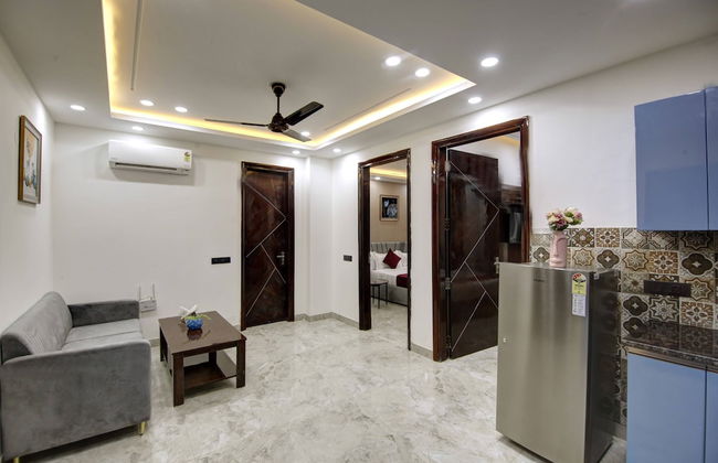 Lime Wood Stay Near Huda City Centre - Foto 11