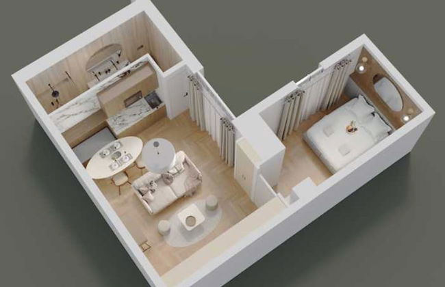 Chic Apartment AC - 1bdr/4p - Carreau du Temple - Foto 10