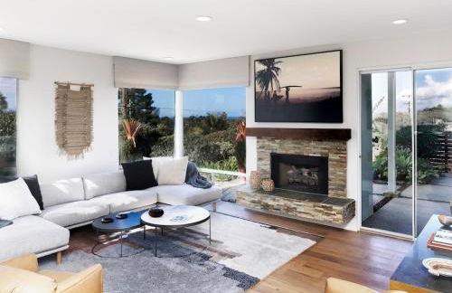 Grandview Getaway, Luxury 4BR, Ocean View, Fire Pit - Foto 41