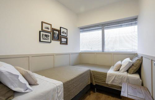 Apto 1802 com Piscina e Academia 2 Quartos Ar Condicionado no Centro Cívico com Garagem - Foto 20