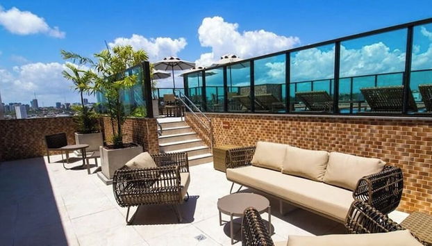 Vue depuis l’hébergement