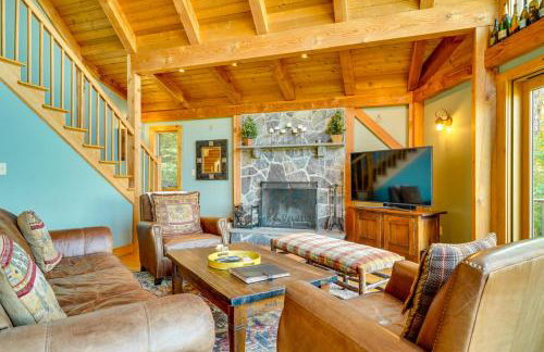 4 Mi to Stratton! Group Getaway with Deck and Views - Foto 7