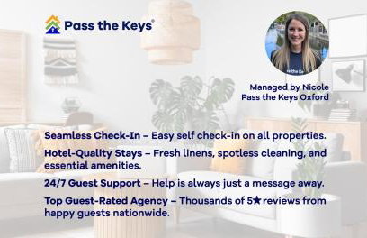 Luxury Oxford Apartment Sleeps 4, Free Parking - Pass the Keys - Foto 18