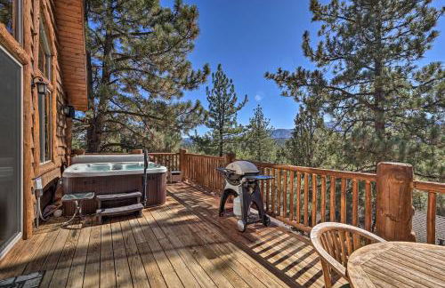 4 Mi to Snow Summit Cabin with Mtn Views and Decks - Foto 32