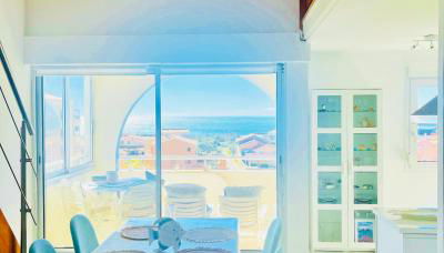 La Sirène - Loft moderne et lumineux avec vue panoramique sur Mer Méditerranée et port de plaisance - Foto 4