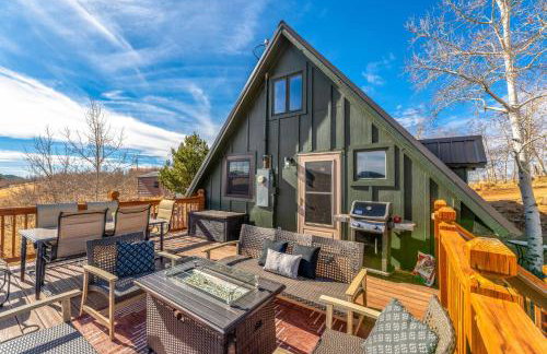 A-Frame Cabin with Hot Tub and Epic Pikes Peak Views - Foto 74