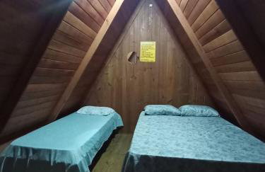 Cabana com Ar condicionado e area de cozinha e banheiro compartilhado a 10 minutos do Parque Beto Carrero - Foto 11