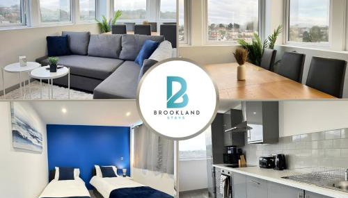 Two Bedroom Flat by Brookland Stays Serviced Accommodation Short Lets Leeds with Free WiFi - Foto 1