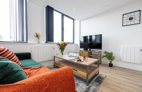 Chic Luxury Apartment near Old Trafford Stadiums Manchester - Foto 10