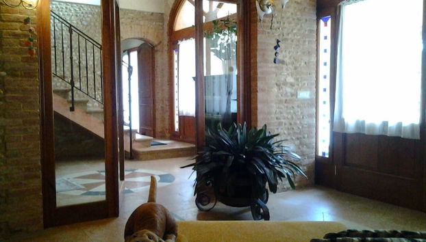 Zona de estar del vestíbulo