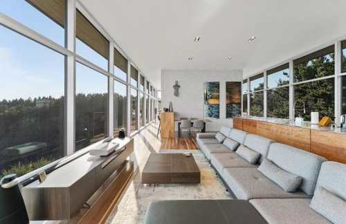 Orford Cliffs - Ocean View, Hot Tub & Gym - Foto 8