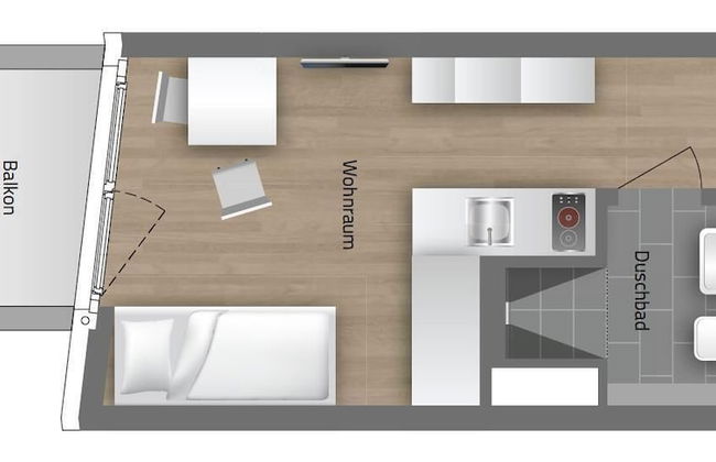 MyRoom - Top Munich Serviced Apartments - Foto 13