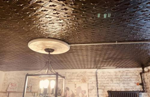 1850s historic Row House 7min train to NYC with private backyard - Foto 54