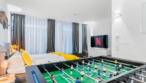 Bodensee Penthouse 23D - Seesicht - Billiard - Massage - Trambolin - BBQ - Tischkicker - Panorama Exklusive - Photo 3, Game Room