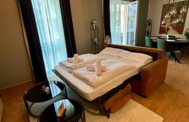 Klinik & Kurpark Parkplatz Barrierefreies Apartment Boxspringbett - Foto 7