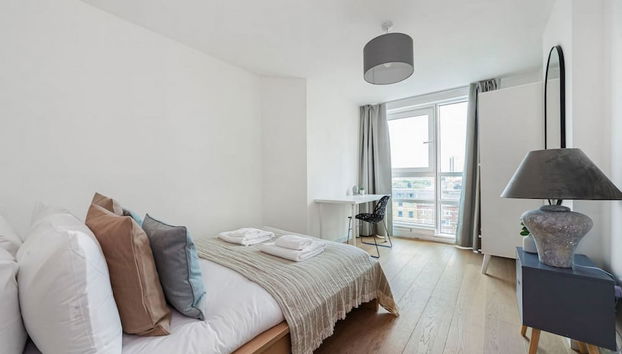 Stunning 2B Vauxhall Apt near Thames & Tube - Foto 4, Habitación