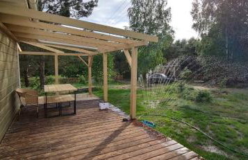 Zielony domek nad Marychą w Budwieć - Foto 5