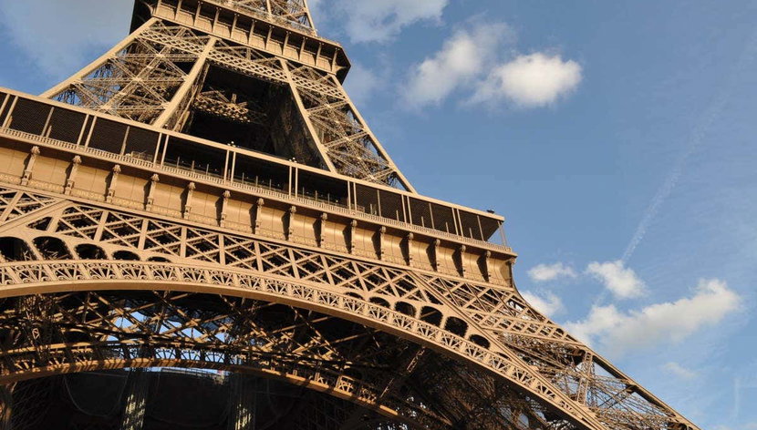 Paris Trip & River Cruise - Photo 2, Detail of the Eiffel Tower in Paris