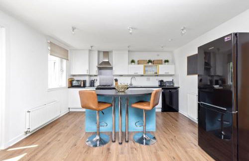 JOIVY Modern 2 bed flat near Murrayfield Stadium - Foto 3