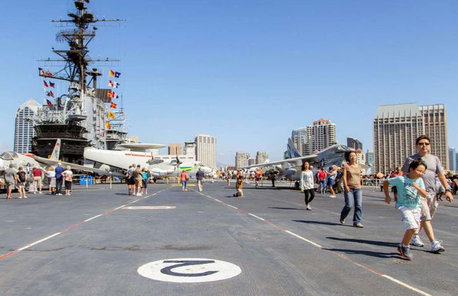 Ingresso do museu USS Midway - Foto 2