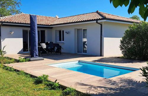 Villa Océan, environnement calme avec piscine chauffée 10 min de l'océan - Foto 15