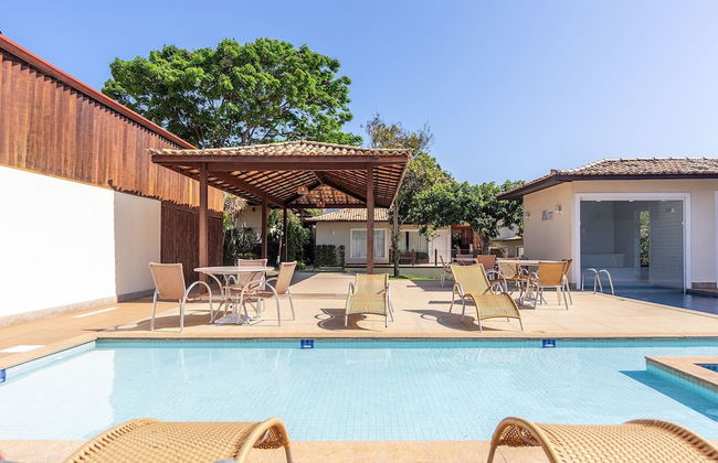 Bz05 Casa com piscina e 5 suítes Geribá - Foto 2