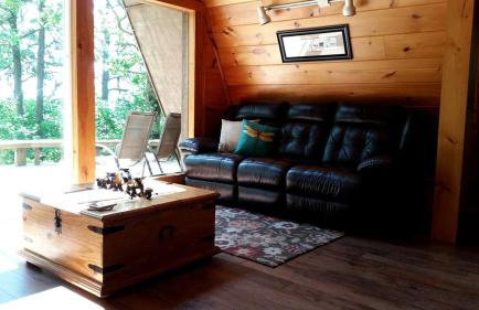 Secluded A-Frame Cabin with Incredible Views near Mountain Fork River in Oklahoma - Foto 12