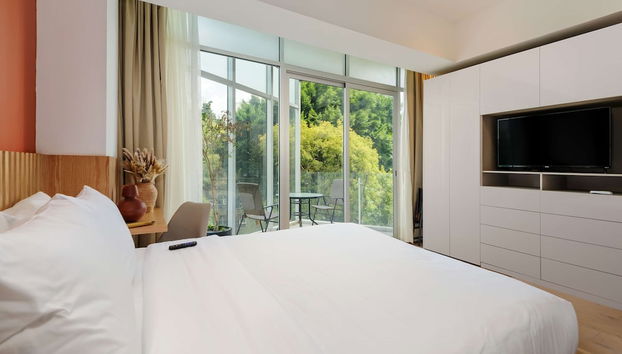 w Brilliant Loft w Perfect View in Roma Norte - Foto 2, Habitación