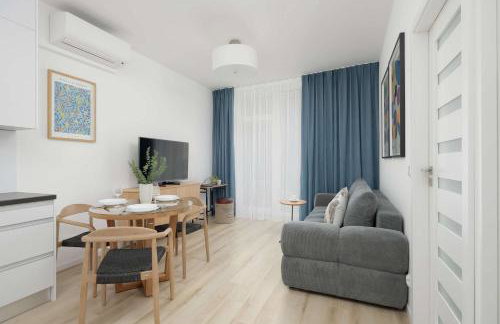 Stylish Apartment in Browary Warszawskie with Air Conditioning & Parking by Noclegi Renters - Foto 2