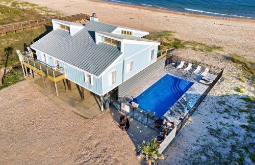 Dog-friendly with Gulf view pool balcony deck fireplace central AC & W&D - Foto 34