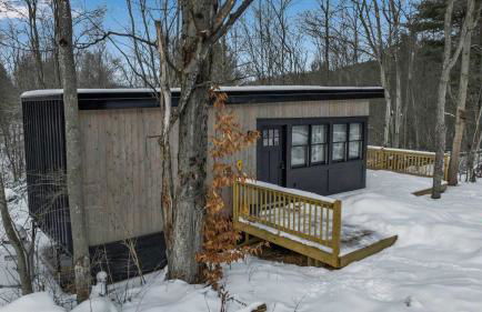 Modern Tiny Home Wraparound Deck - Foto 49