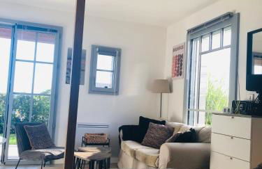 Bel Air Studios-Terrasse couverte-Jardinet-Vue Pont de Normandie-Parking privé - Foto 28