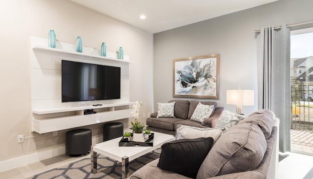 4 BR 4 BA Villa 5min Disneyworld 1804ft BBQ - Foto 2, Habitación