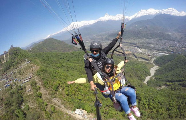 Vuelo en parapente por Pokhara - Foto 4