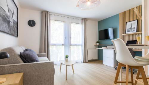 Studio proche RER - Rueil-sur-Seine - Foto 4, Garden view