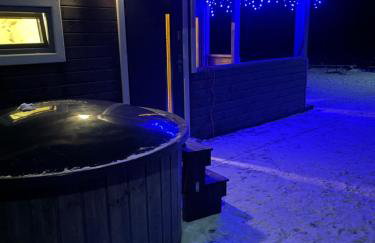 Mazury Dom Oluś nad jeziorem Sasek Wielki z gorącą balia z funkcją jakuzzi - Foto 42