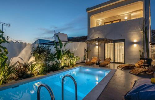 Serene Pool Villa - 8 min to Kalyves Beach - Foto 29