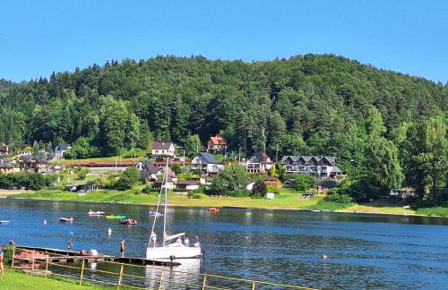 Domek Viking z prywatnym ogrzewanym basenem sauną oraz balią z jacuzzi - Foto 13