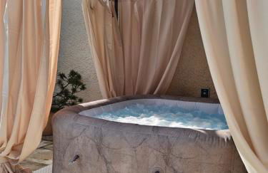 Villa familiale La Finca du champ de l'eau Avec sauna jacuzzi proche de Disney et Paris - Foto 45