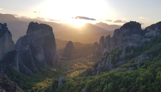Tramonto mozzafiato sulle Meteore - Foto 2