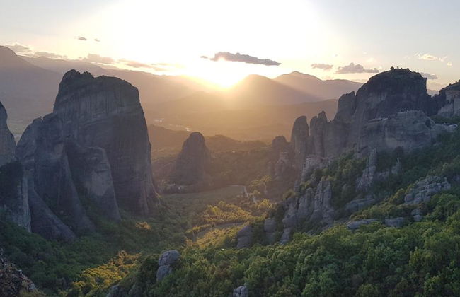 Tramonto mozzafiato sulle Meteore - Foto 2