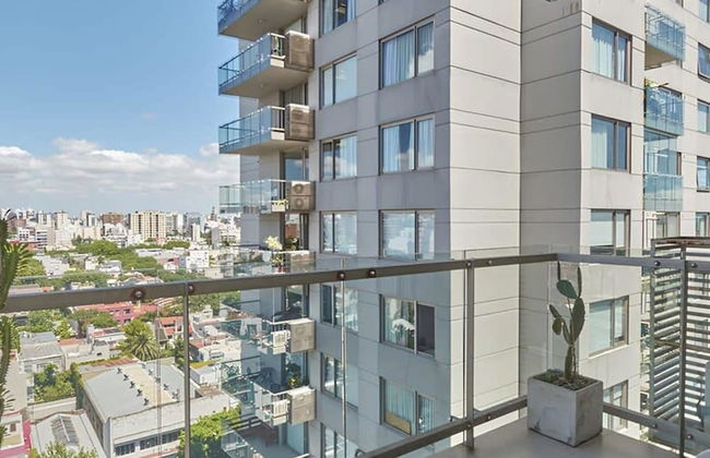 Torre Montagna I Stylish 1BR With Balcony in Nu ez - Foto 12