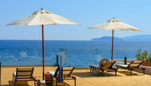 Beachfront Villa Phi φ - Foto 4, sunbed