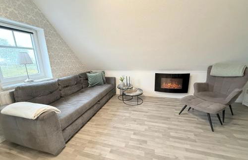 Ferienwohnung Haus Moorblick Garten mit Terrasse Netflix E-Kamin Thermomix - Foto 14