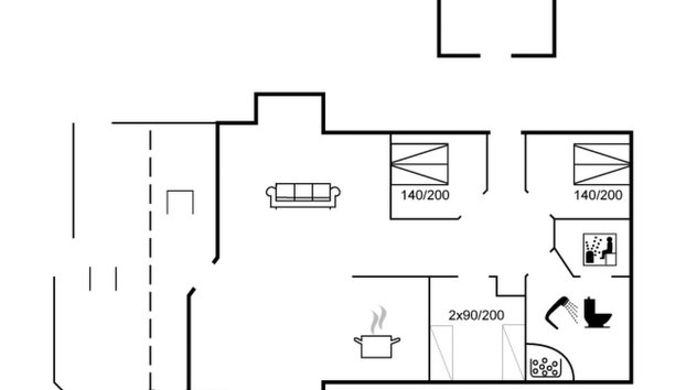 "Wenche" - 600m to the fjord - Foto 2, Floorplan