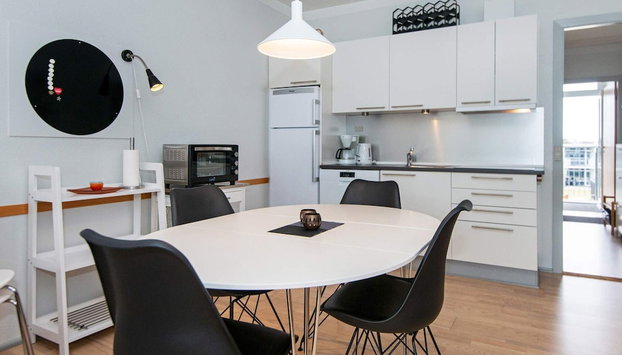 4 Person Holiday Home on Holiday Park in Glesborg - Foto 4, Cocina privada